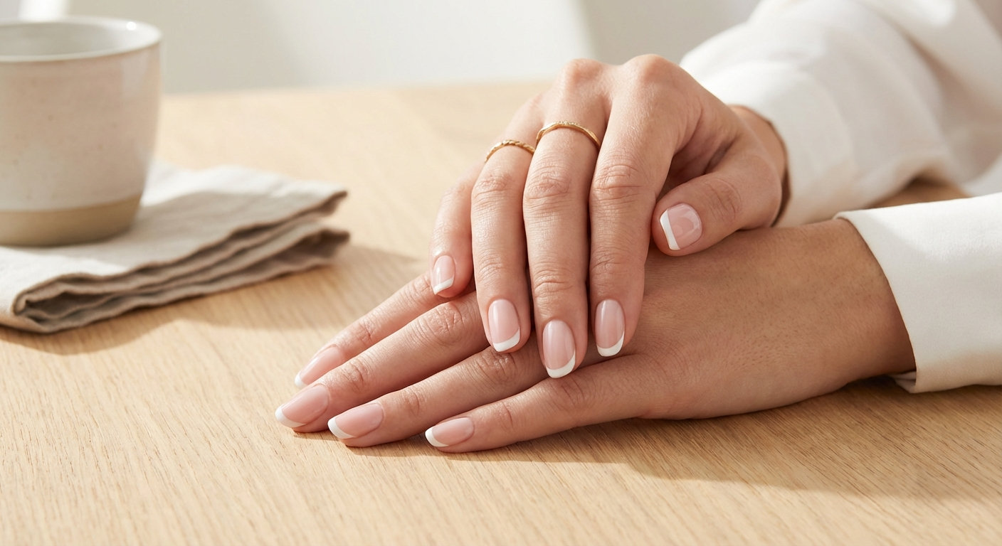 French Manicure med Gel - Step by Step Guide til Det Klassiske Look