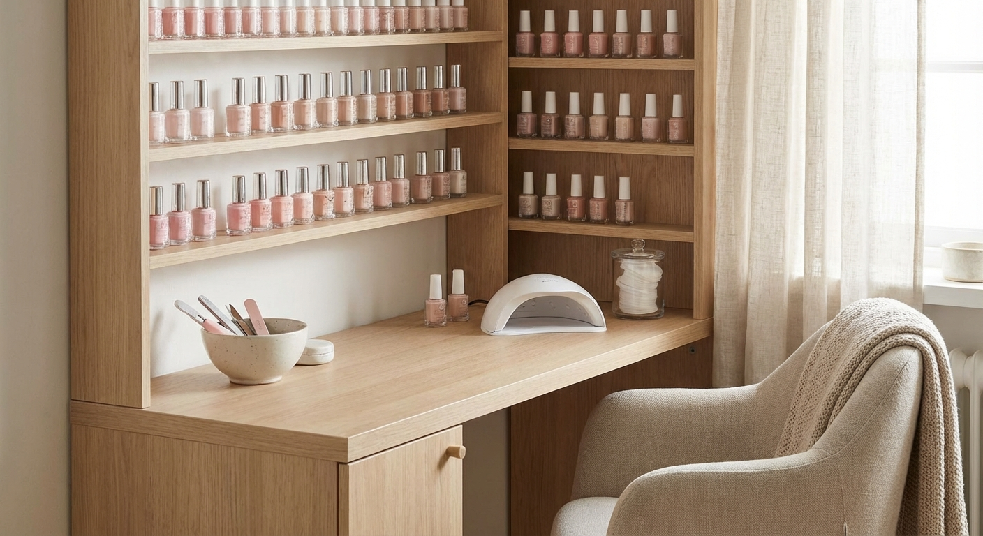 Hjemmesalon Setup: Indret Dit Perfekte Neglested