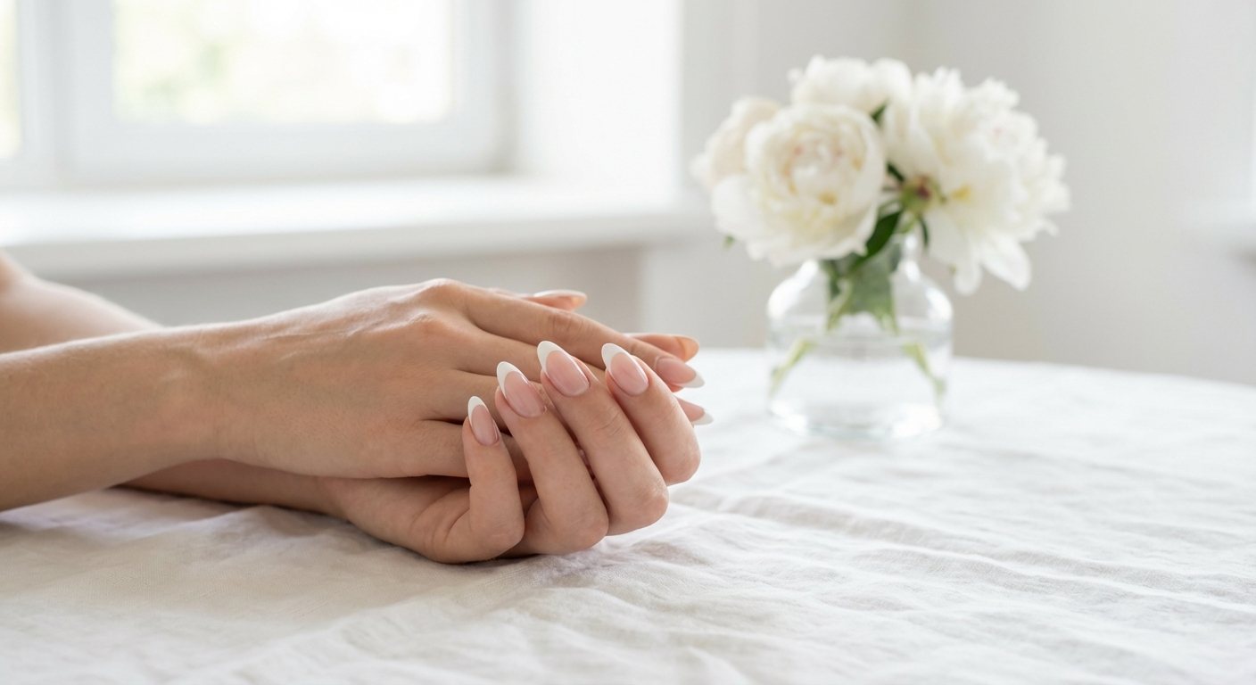 French Manicure med Gel - Step by Step Guide til Det Klassiske Look