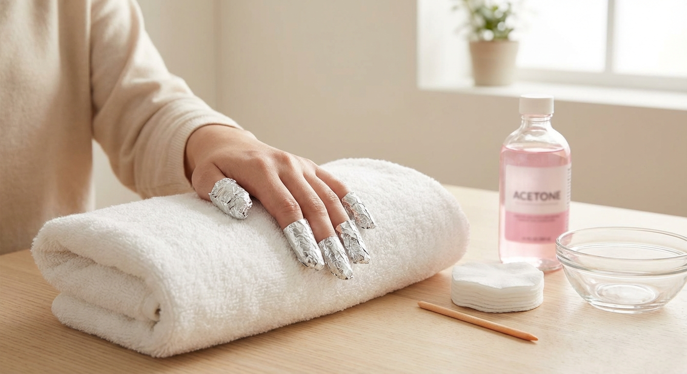 Sådan Fjerner Du Gel Negle Korrekt - Uden at Skade Dine Naturlige Negle